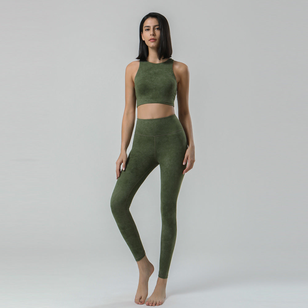 Leggings Verdes Yoga Comodidad Total